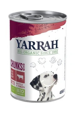 Hrana za pse govedina v omaki bio 405g Yarrah-0