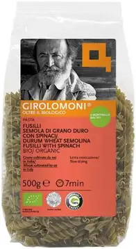 Testenine durum pšenica in špinača bio 500g Girolomoni-0