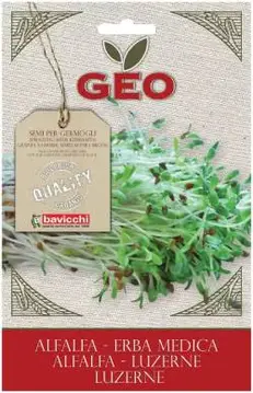 Seme alfalfa bio 40g Geo-0
