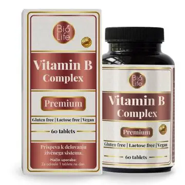 Vitamin B Complex Premium 60tbl BioLife-0