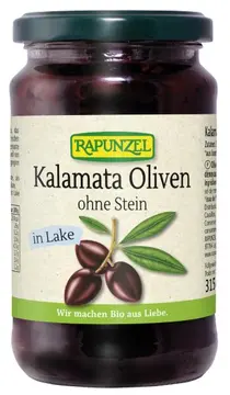 Olive kalamata razkoščičene bio 315g (170g) Rapunzel-0