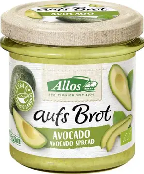 Krema iz avokada bio 140g Allos-0