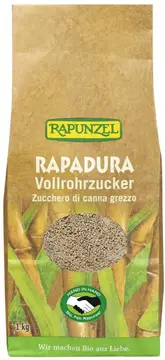 Sladkor trsni polnovredni Rapadura bio 1kg Rapunzel-0