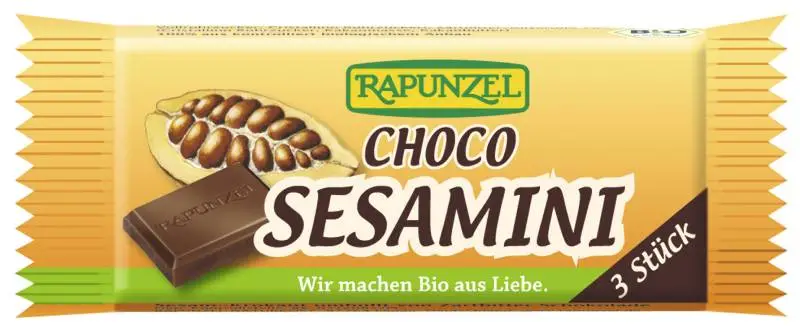 Sezamčki čokoladni bio 27g Rapunzel-0