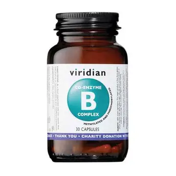 B-kompleks + B12, 90 kapsul Viridian-0