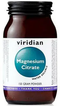 Magnezij citrat v prahu 150g Viridian-0