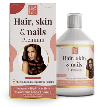 Hair&Skin&Nails Premium 500ml Biolife-1