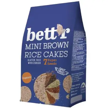 Vaflji mini riževi z 7 semeni bio 50g Bett'r-0