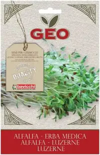 Seme alfalfa bio 40g Geo