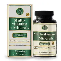 Multivitamins + Minerals Premium 60tbl BioLife