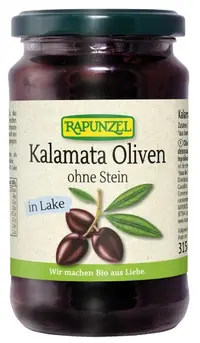 Olive kalamata razkoščičene bio 315g (170g) Rapunzel