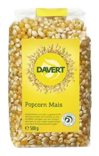 Koruza 'Popcorn' bio 500g Davert